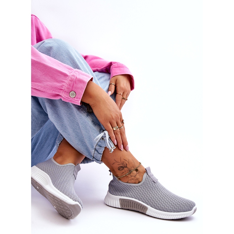 Classic Slip-On Sport Shoes Gray grey 3 Classic Slip-On Sport Shoes Gray grey 3