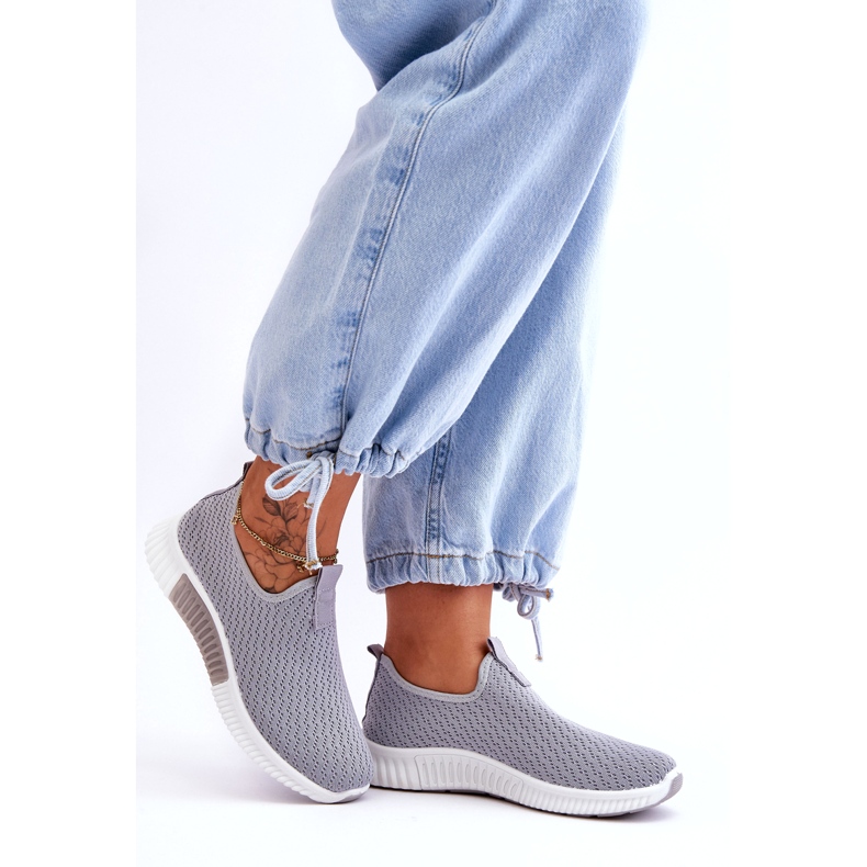 Classic Slip-On Sport Shoes Gray grey 4 Classic Slip-On Sport Shoes Gray grey 4
