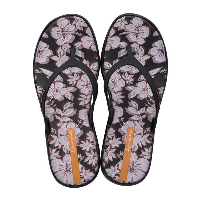 Ipanema Aloha Fem Flip Flops W 83444 AJ948 black 2