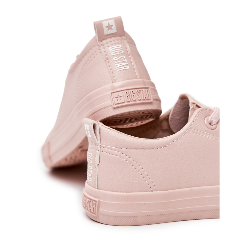 Children's eco-leather sneakers big star jj374022 nude pink 2 Children's eco-leather sneakers big star jj374022 nude pink 2