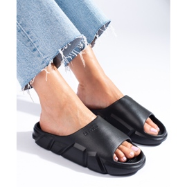 Women's black slippers Big Star LL274594906 1 Women's black slippers Big Star LL274594906 1