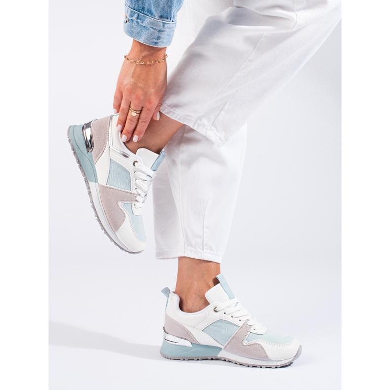 Women's sports shoes Shelovet multicolored white 1