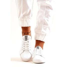 Leather Sneakers Big Star JJ274311 White 4 Leather Sneakers Big Star JJ274311 White 4