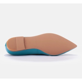 Marco Shoes Subtle ballerinas blue 2 Marco Shoes Subtle ballerinas blue 2