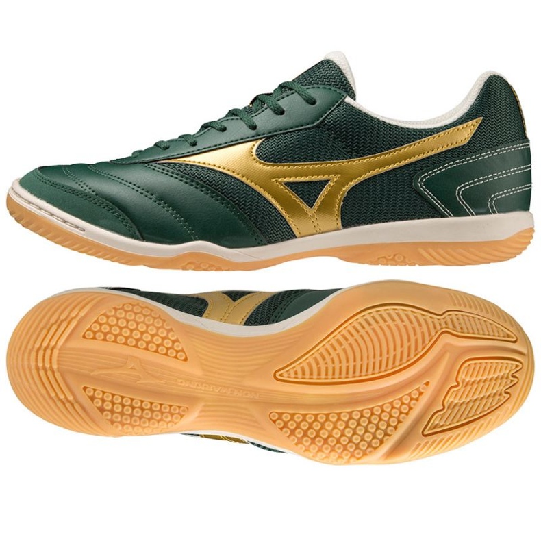 Mizuno Morelia Sala Club In M Q1GA230373 football shoes green green 1