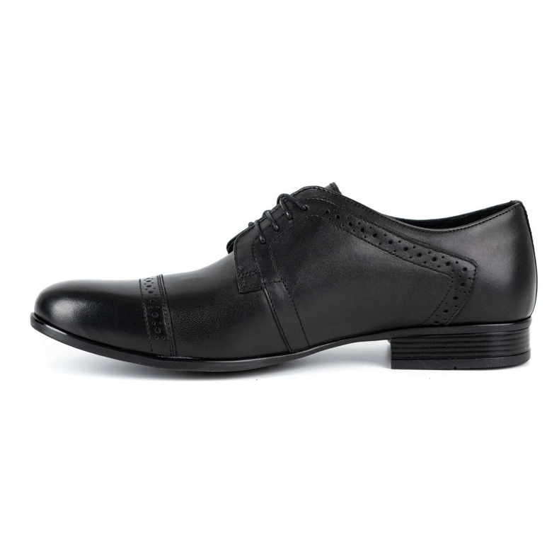 Olivier Men's formal leather shoes A34 Kb black 1