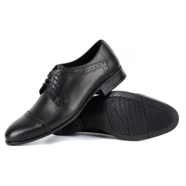 Olivier Men's formal leather shoes A34 Kb black 2