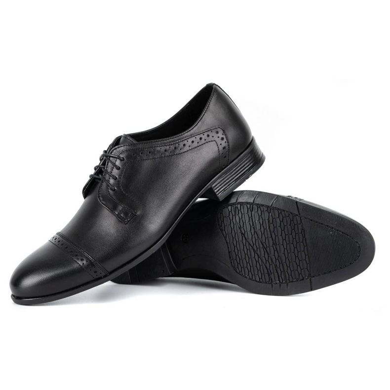 Olivier Men's formal leather shoes A34 Kb black 2