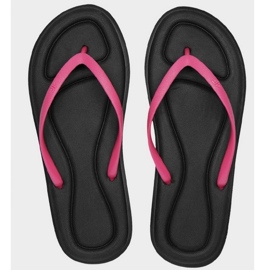 4F W slippers 4FSS23FFLIF067BLACK pink 1 4F W slippers 4FSS23FFLIF067BLACK pink 1