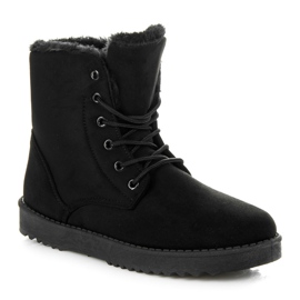 Seastar Suede trappers black 1