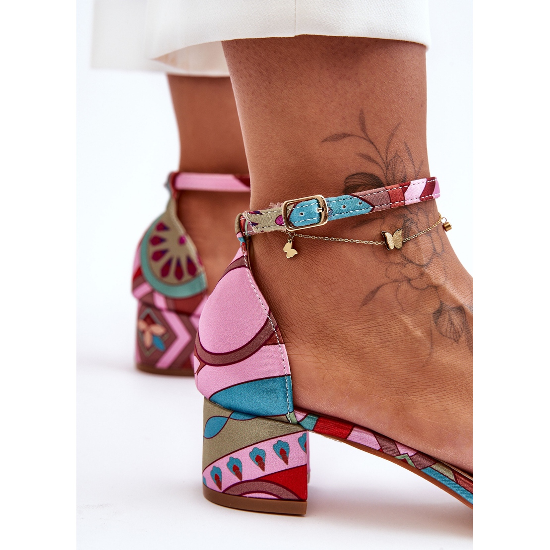 Multicolored Stiletto Heel Sandals | Crystal Rhinestones Heels - Rhinestone  Crystal - Aliexpress