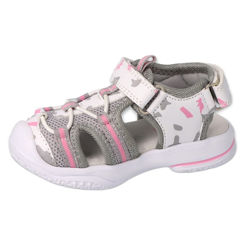 Befado children's shoes gray 170P076 white 2