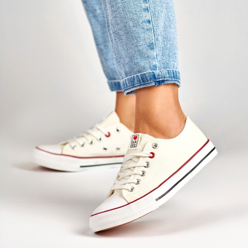 La.Fi white sneakers 1 La.Fi white sneakers 1