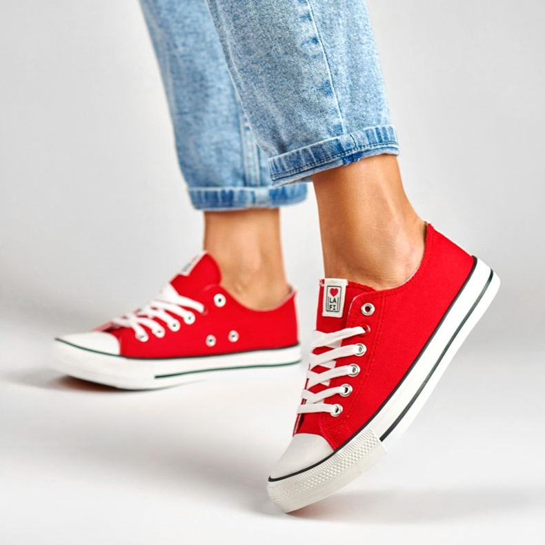 La.Fi red sneakers 1 La.Fi red sneakers 1