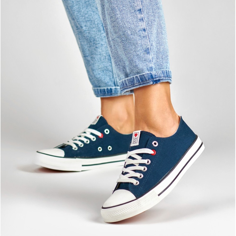 Navy blue sneakers from La.Fi 1 Navy blue sneakers from La.Fi 1