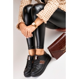 Fashionable women's black sports shoes 1 Fashionable women's black sports shoes 1