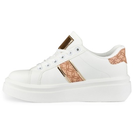 Stylish white women's sports shoes 2 Stylish white women's sports shoes 2
