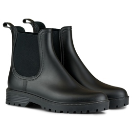 Classic women's Vanessa rain boots black 2 Classic women's Vanessa rain boots black 2
