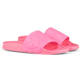 Fuchsia classic women's slippers pink 2