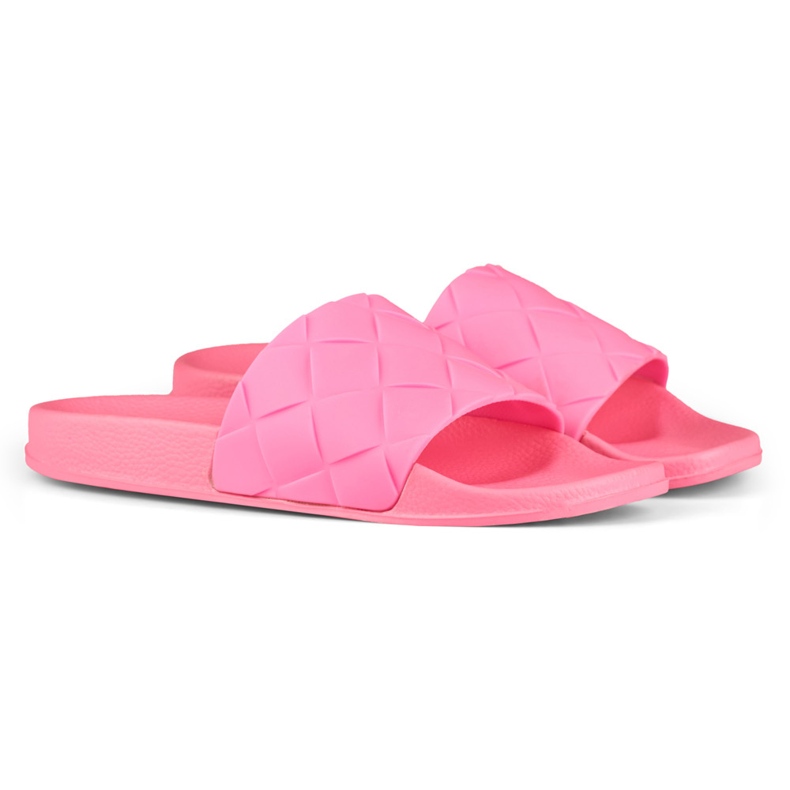 Fuchsia classic women's slippers pink 2