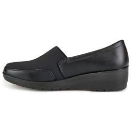 Flexible black women's shoes 1