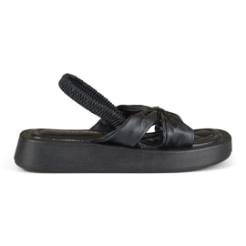 Black sandals from Sisi 2