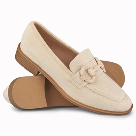 Women's beige suede shoes 1 Women's beige suede shoes 1