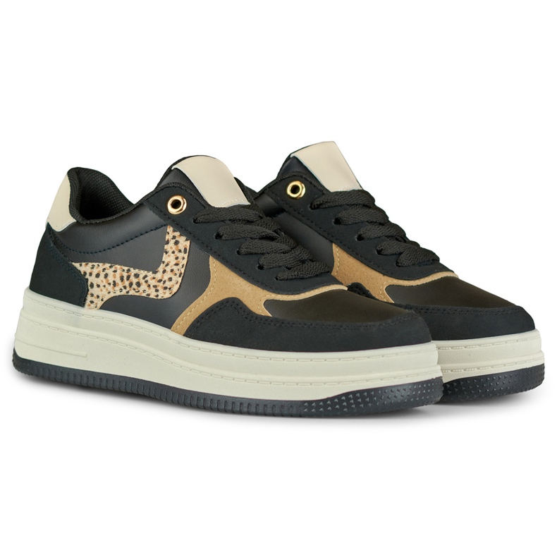 Lara women's black sneakers 2