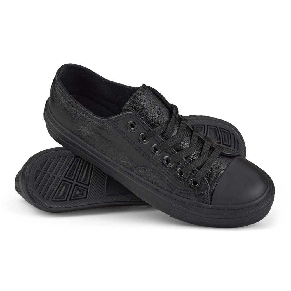 Converse black shiny deals