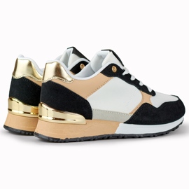 Elegant women's sports shoes white 1