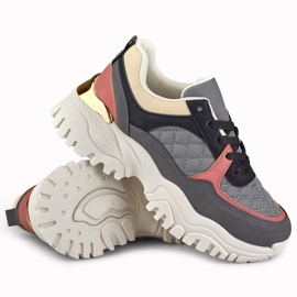 Bellis women's gray sneakers grey 1