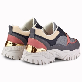 Bellis women's gray sneakers grey 2