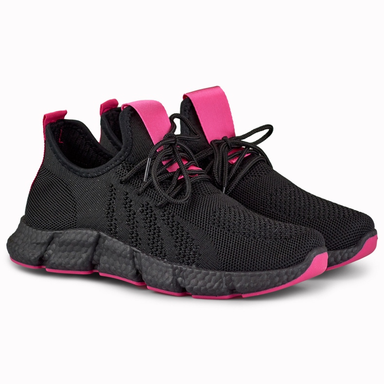 Comfortable lightweight Soft sports shoes black 2 Comfortable lightweight Soft sports shoes black 2
