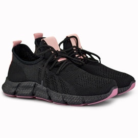 Comfortable lightweight Soft sports shoes black 2 Comfortable lightweight Soft sports shoes black 2