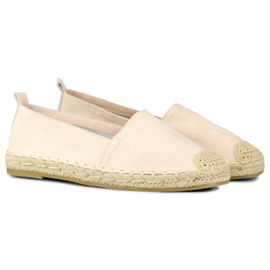 Classic beige women's espadrilles 1