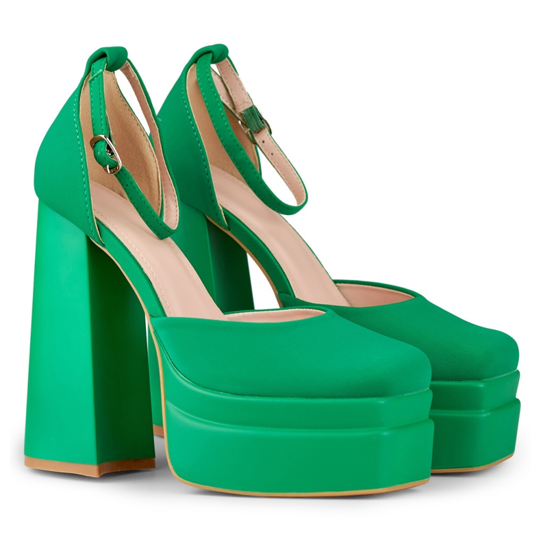 Green heels cheap online