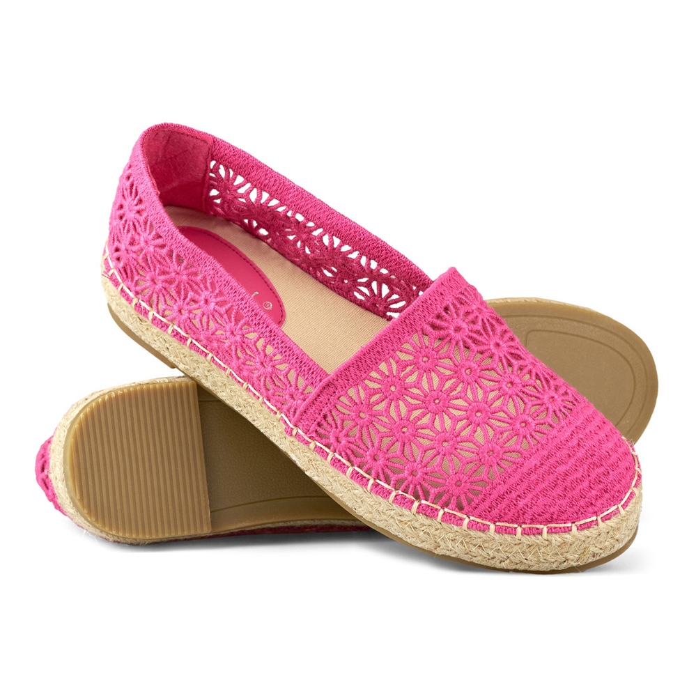 Womens 2024 pink espadrilles