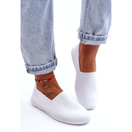 News Women's Slip-On Sneakers White Lento 4