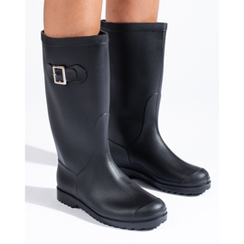 Women's high boots black Shelovet 1