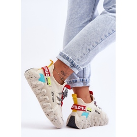 PS1 Fashionable Slip-on Sneakers Beige Evolution 2