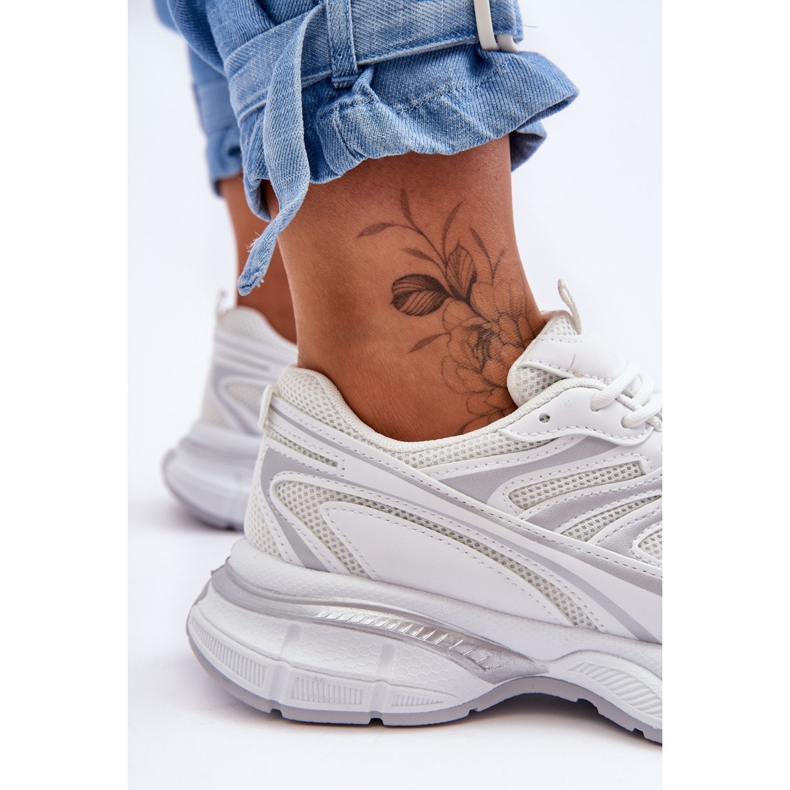 FG2 Women's Lace-up Sports Shoes White Emare 2