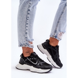 FG2 Women's Sport Shoes Sneakers Black Feluci 1