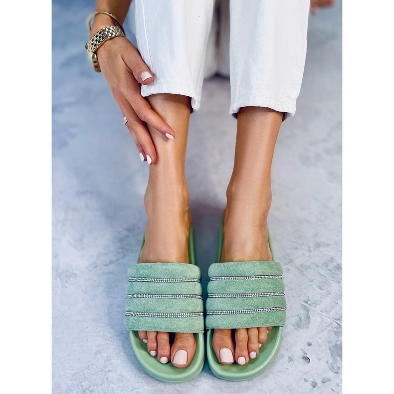 Lynne Green rhinestone slides 2