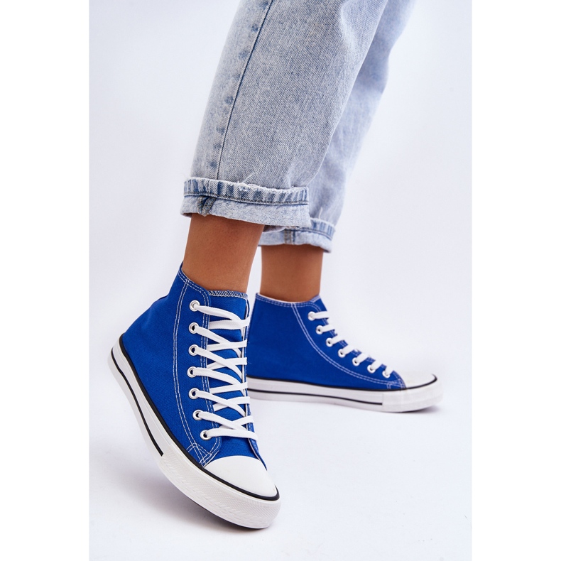 FR1 Women's Classic Sneakers High Blue Remos 1 FR1 Women's Classic Sneakers High Blue Remos 1
