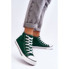 FR1 Women's Classic Sneakers High Green Remos 1 FR1 Women's Classic Sneakers High Green Remos 1