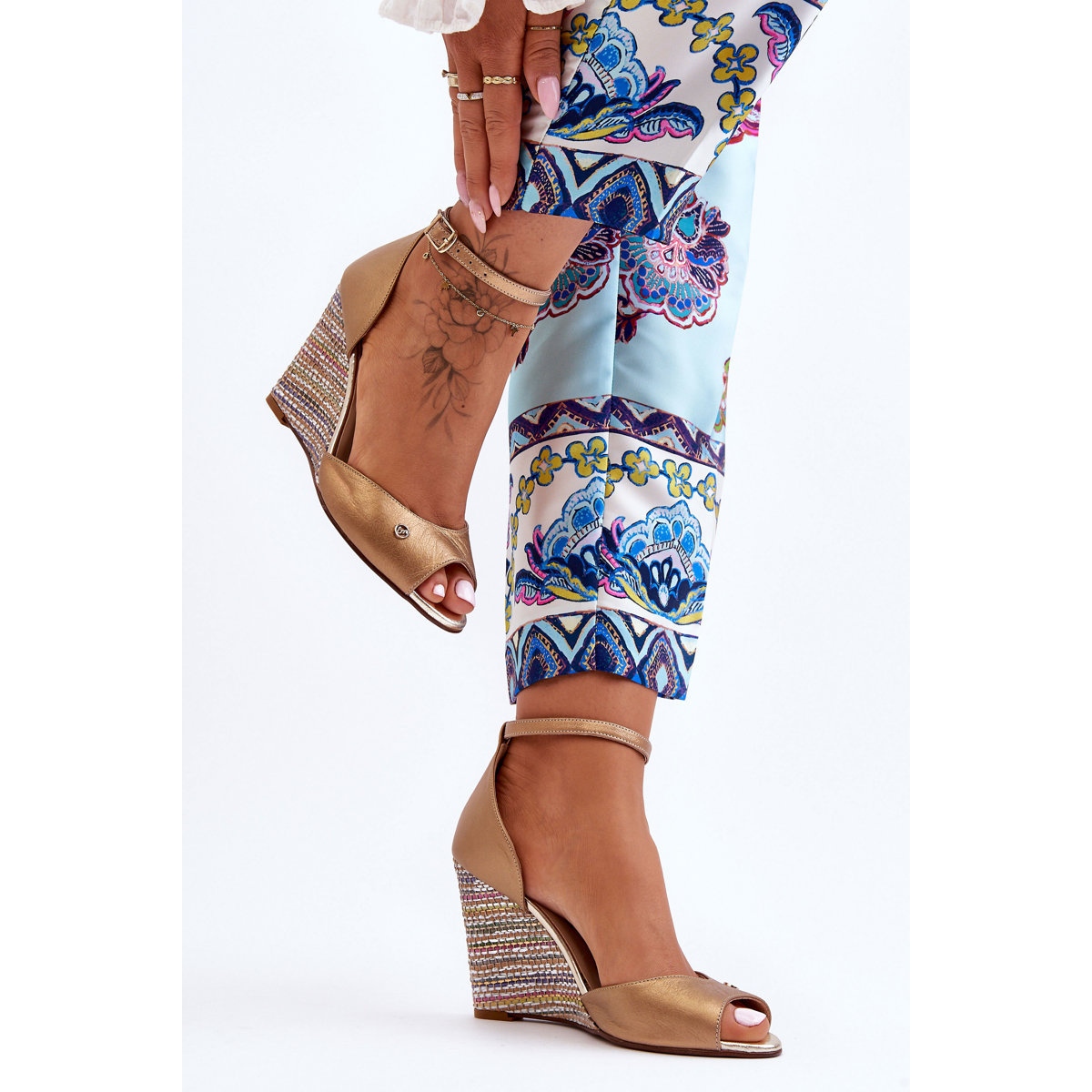 Dolce vita women's noor top wedge sandal