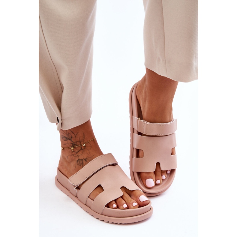 Classic Women's Sandals Beige Molie 2