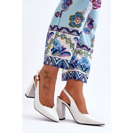 Classic Peep Toe Pumps White My Love 2