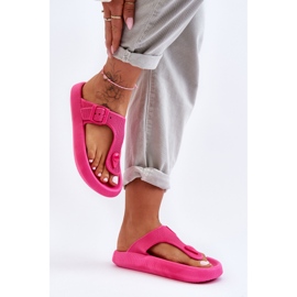 Women's Foam Flip Flops Fuchsia Apollo pink 2