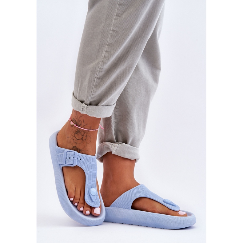 Women's Apollo Blue Foam Flip Flops 2